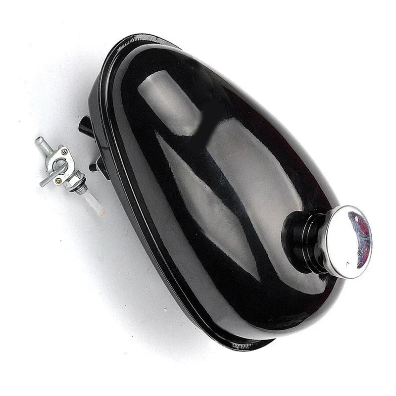 Motorized Bicycle Bike Metal Gas Tank Accessory With Cap