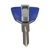 BMW G310GS G310R C650 GT F700 F800GS Uncut Blank Blade Key Blue (2017-2023)
