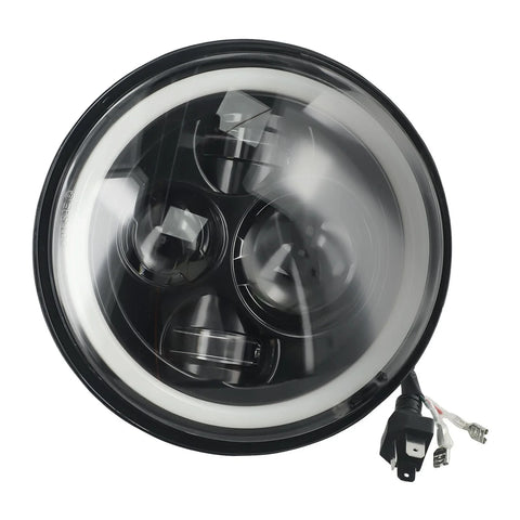 Motorcycle Headlight / 7 Inch Round