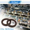 Make Model Oil Seal / 50x70x10mm / FKM Rubber Rotary Shaft Seal