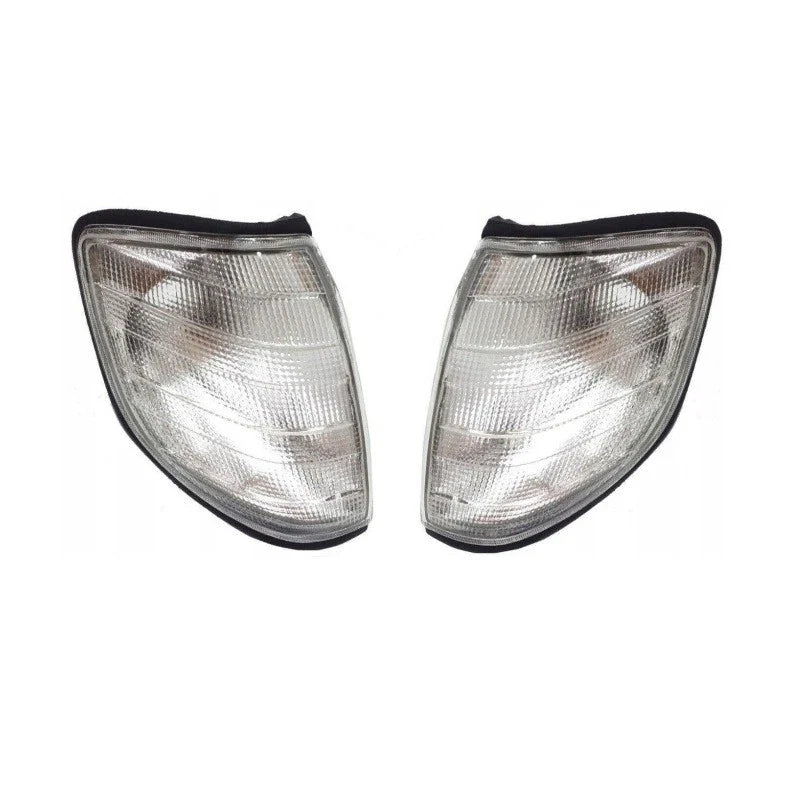Mercedes S-Class 1 Pair Front Turn Signal Lamp Blinker Light (1991–1998)