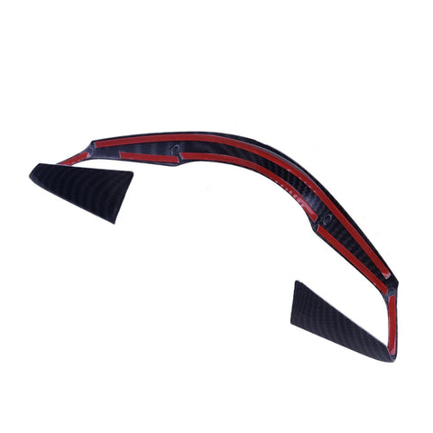 Kia Seltos KX3 (2019-2021) Carbon Fiber ABS Steering Wheel Cover Bezel