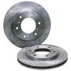 Triton MQ Slotted Dimpled Disc Brake Rotors + Pads (2007 - 2018)