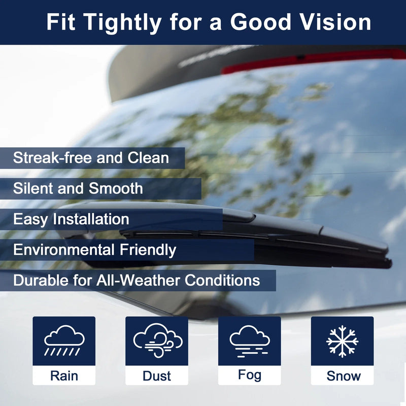 Jeep Renegade Rear Windshield Wiper Blades (2015-2020)