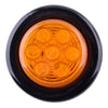 Car Truck Amber Red 4 x 2" 12V LED Round Side Marker Clearance Lights