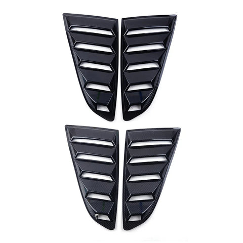 Ford Mustang Quarter Side Window Air Vents Scoop Covers (2015-2017)