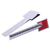 Universal Supercharged Aluminum Alloy Adhesive Emblem Badge