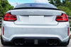 BMW 2 Series F22 F87 Glossy Black Rear P Style Spoiler Wing (2014-2019)