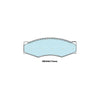 GCT 2.0L Navara D21 Front Disc Brake Pad Set (1985 - 1991)