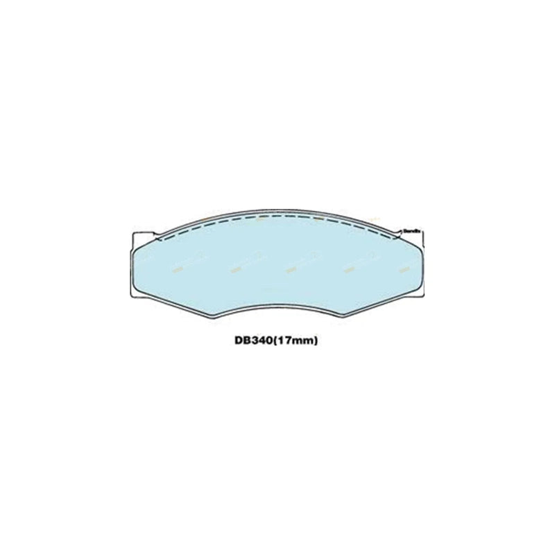 GCT 2.0L Navara D21 Front Disc Brake Pad Set (1985 - 1991)