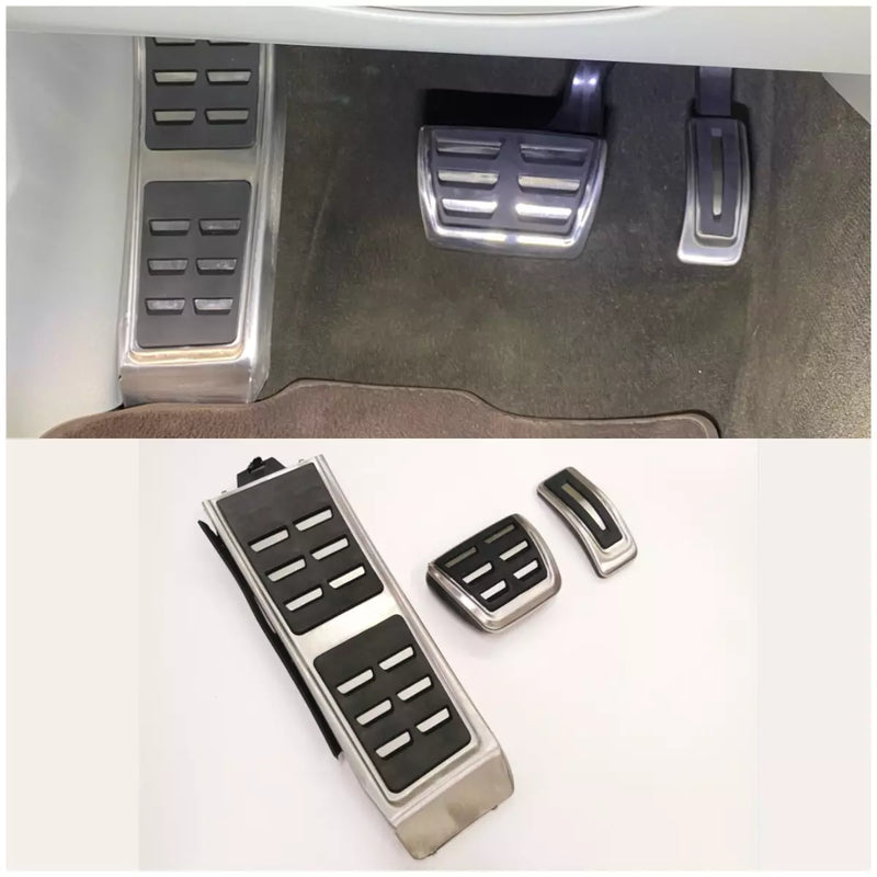 Porsche Macan (2014-2018) 3 x pcs Anti-Slip Footrest Brake Gas Fuel AT Pedal