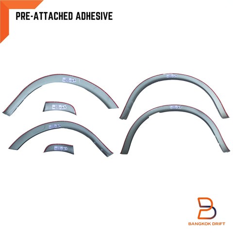 Nissan Navara Ute 3" Matte Black Fender Flare Wheel Arch (2021-2024)