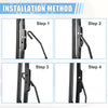 Chrysler Town & Country Rear Windshield Wiper Blade Arm Set (2008-2016)