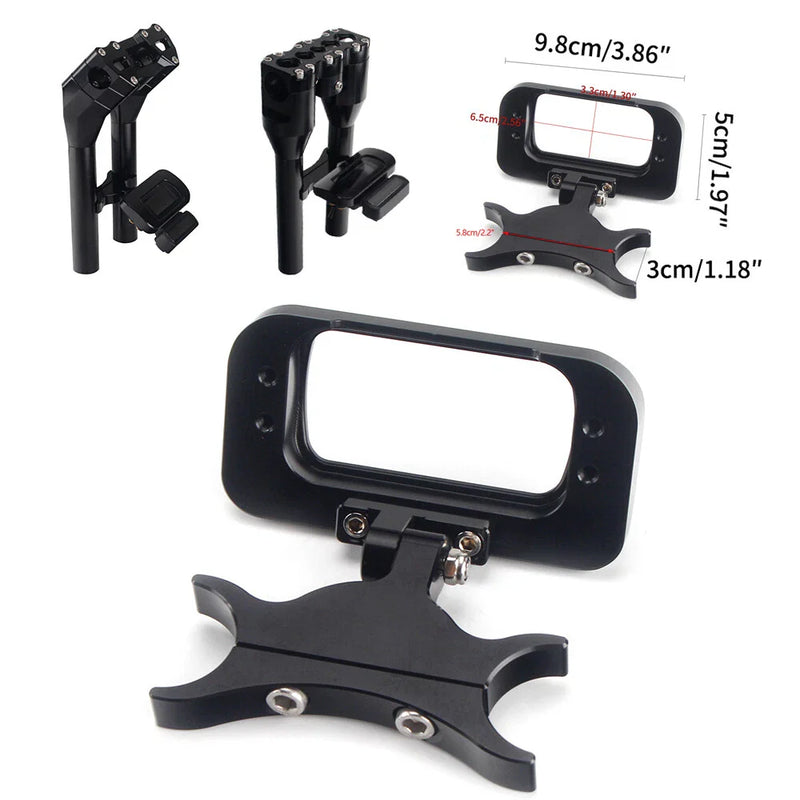 Harley Softail Street Bob FXBB T-Bars Gauge Mount Bracket (2018-2020)