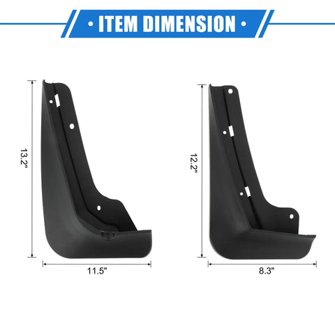 Chevrolet Equinox Mud Flaps Front & Rear (2025)