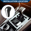 Honda Accord (2008-2012) - Plastic Faux Leather Automatic Gear Shifter Knob
