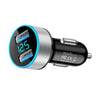 Dual Ports yC3.0 USB Car Charger Lighter Socket DC 12-24V Auto