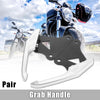 Honda MSX125 Motorcycle Rear Seat Grab Bars 1 Pair Silver Tone (2013-2023)