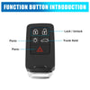 Volvo XC60 Remote Key Fob Shell Case (2010-2013)
