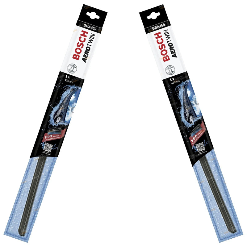 Nissan Navara D21 Front Pair Aerotwin Wiper Blades Set (1985 - 1997)