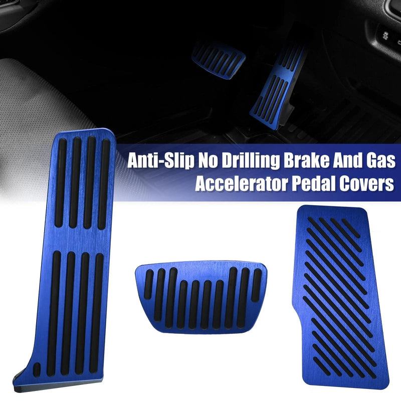 Toyota Camry 3x Brake Gas Accelerator Rest Pedal Non Slip (2018–2022)