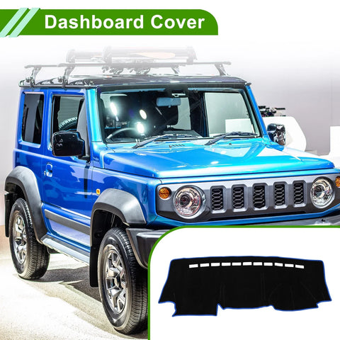 Suzuki Jimny JB23 JB33 JB43 Dashboard Cover Black Blue (1998-2023)
