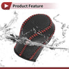 Infiniti FX35 Black Red Faux Leather Gear Shift Knob Cover (2009-2013)