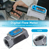 Oval Gear 1.5" Turbine Digital Diesel Water Fuel Flow Meter