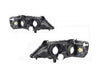 Head Lights Chrome FOR Holden Astra TS 1998-2004
