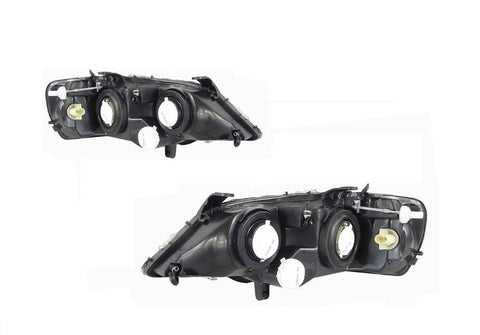 Head Lights Chrome FOR Holden Astra TS 1998-2004