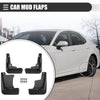 Toyota Camry Car Mud Flaps Splash Guards  Black (2018-2022)