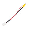 Reverse Camera 4-Pin Male Car Radio Plug Adapter