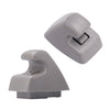 Chevy Silverado Suburban Grey Sun Visor Retainer Clips (2007-2014)
