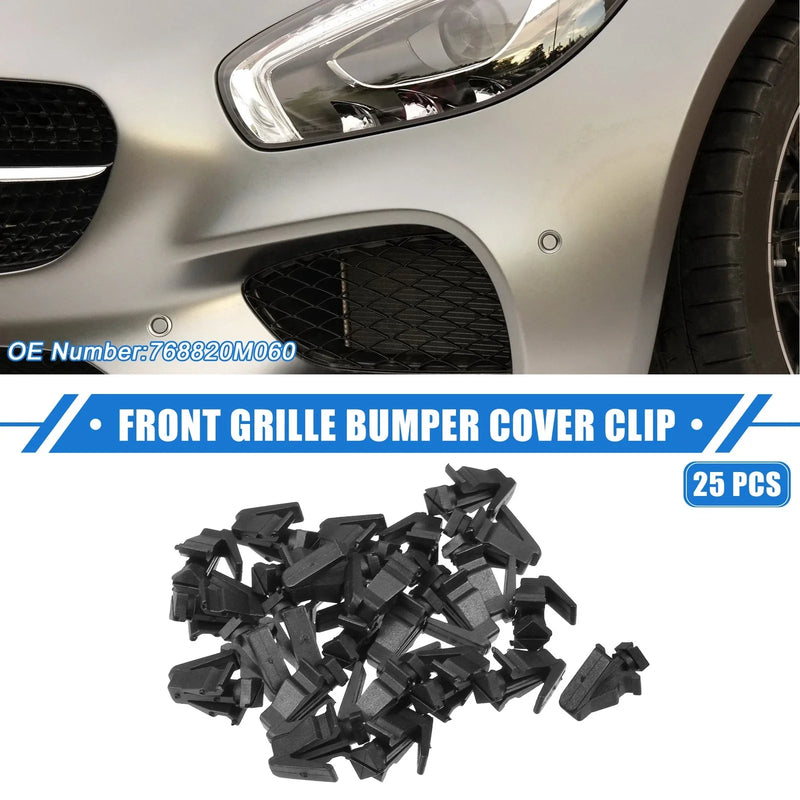 Nissan Altima 25 Pcs Front Grille Bumper Cover Clips (2002-2004)