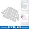 Honda CRV 8 Pcs Chrome Silver Tone Car Pillar Window Trim Covers (2023)