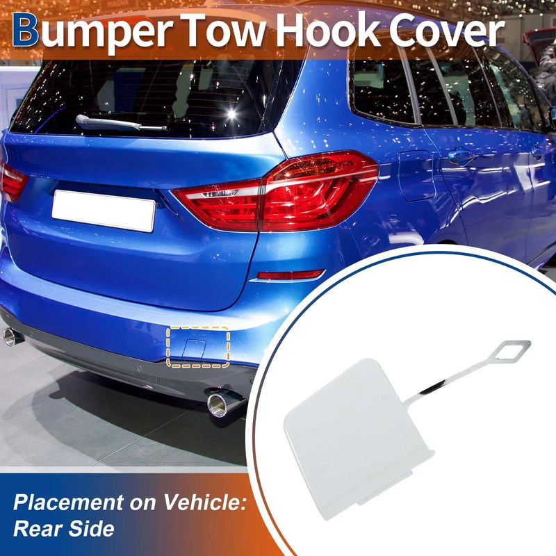 BMW 2 Series F45 Pure White Tow Hook Cover