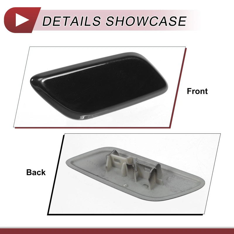 Lexus LX570 (2013-2015) Black 1 x Cap Front Right Washer Nozzle Cover