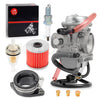 Kawasaki KLF300-B Bayou 300 2x4 Carburetor & Intake Manifold (1996–2004)