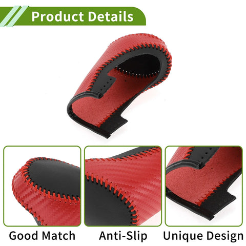 Chevrolet Malibu Red Carbon Fiber Gear Shift Knob Cover