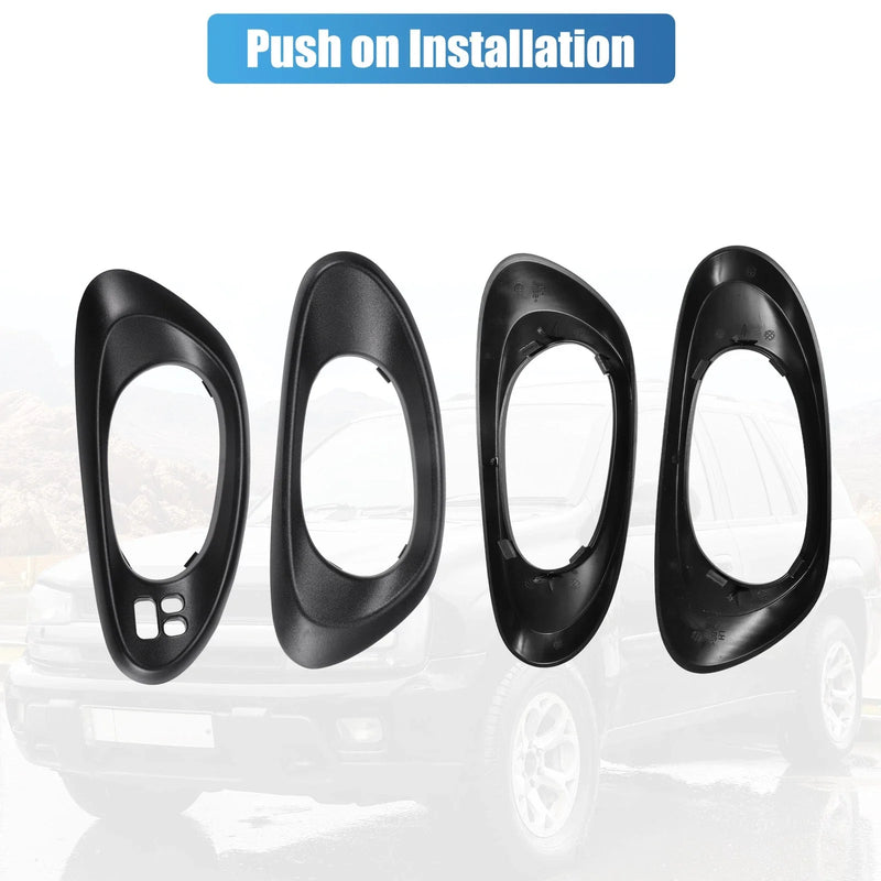 Chevy Trailblazer Interior Left Right Side Handle Covers (2002-2009)