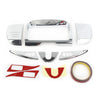 Harley Touring Electra Street Glide Tri Line Gauge Stereo Accent Set (2014-2022)