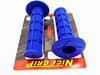 Kawasaki KX80 Blue Hand Grip Set Left Right Pair