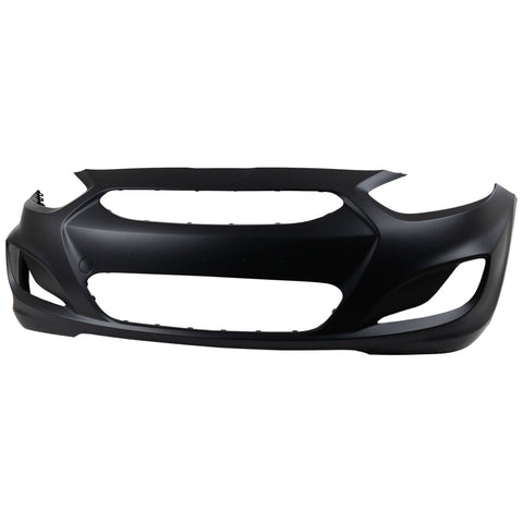 Primed Front Bumper Cover For 2012-2014 Hyundai Accent