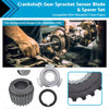 Mitsubishi Pajero Crankshaft Gear Sprocket Sensor Blade & Spacer Set (1991-2023)