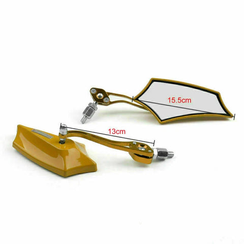Motorcycle Chopper Cruiser Rear View Mirror 8mm (2010-2023)