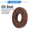 Oil Seal 15x35x5mm Seal Ring Rotary Shaft Seal FKM Rubber