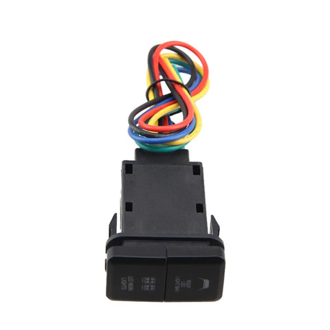 Toyota Prado Hilux Landcruiser On-Off Push Switch Blue Green LED