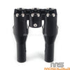 Harley 1 Inch Bars 6'' or 7'' Motorcycle Handlebar Risers