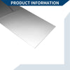 Chevrolet Silverado (2014-2018) Chrome Silver Tone 4 x Car Pillar Window Trim