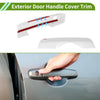 Ford Bronco White ABS Exterior Door Handle Cover Trim (2021-2025)